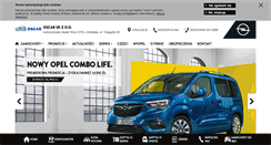 Desktop Screenshot of opel.oscar.com.pl